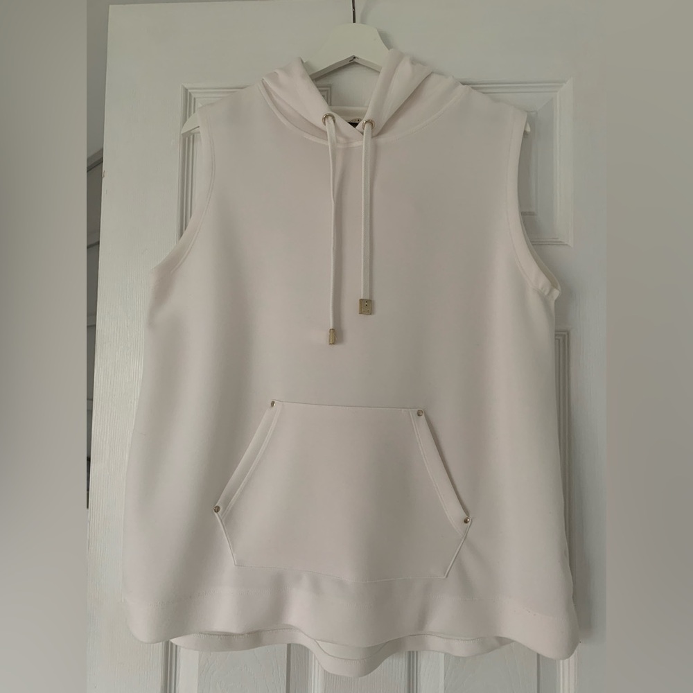 Elie Tahari Sleeveless Hoodie